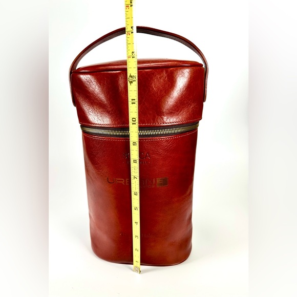 Bosca 2 Bottle Wine Leather Case - Picture 7 of 10
